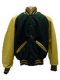 Jacket - Green w/Gold Sleeves - Front View