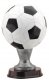 Large Painted Soccer Ball On Base