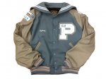 Jacket - Light Blue w/ Gray Sleeves - Front