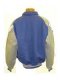 Jacket - Blue w/Grey Sleeves - Back View